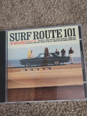 Surf Route 101 CD - Retro Surf Compilation (Blue, Tan)